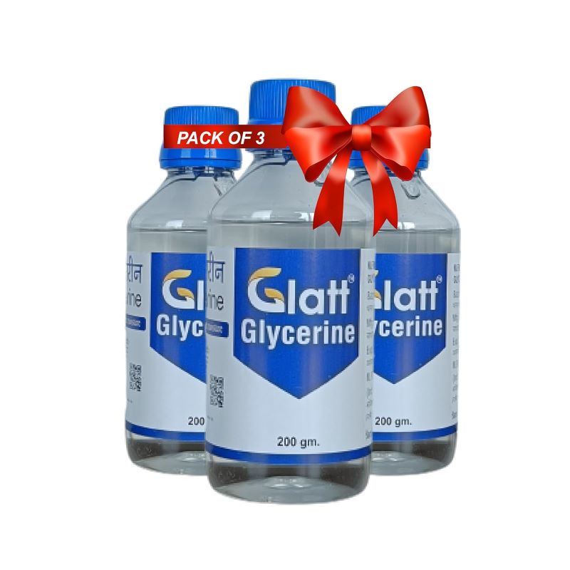 Glatt Glycerine 200ML | Pack of 3